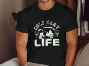 Golf Cart Life Design for Golf Players Graphic T-Shirt