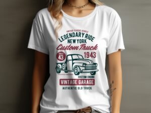 Vintage Custom Truck T-Shirt