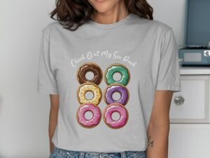 Check Out My Six Pack Donut Sweet Treat Design T-Shirt