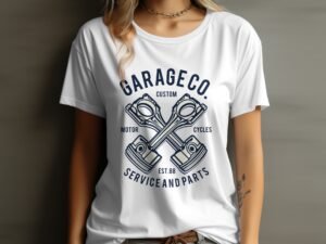Vintage Garage Co Service and Parts T-Shirt